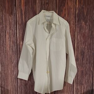 Brooks Brothers Cream Dress Shirt